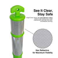 green delineator