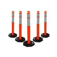 set of 5 pcs delineator post
