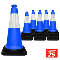 set of 25 pcs traffic cone