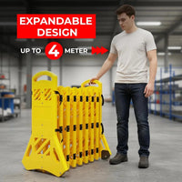 warehouse barrier expandable design
