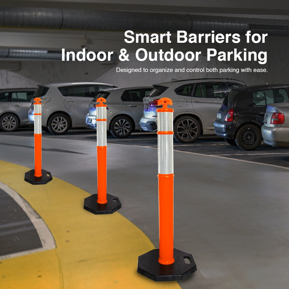 parking delineator post