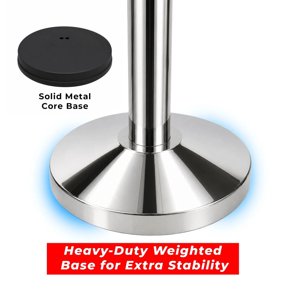 queue barrier base