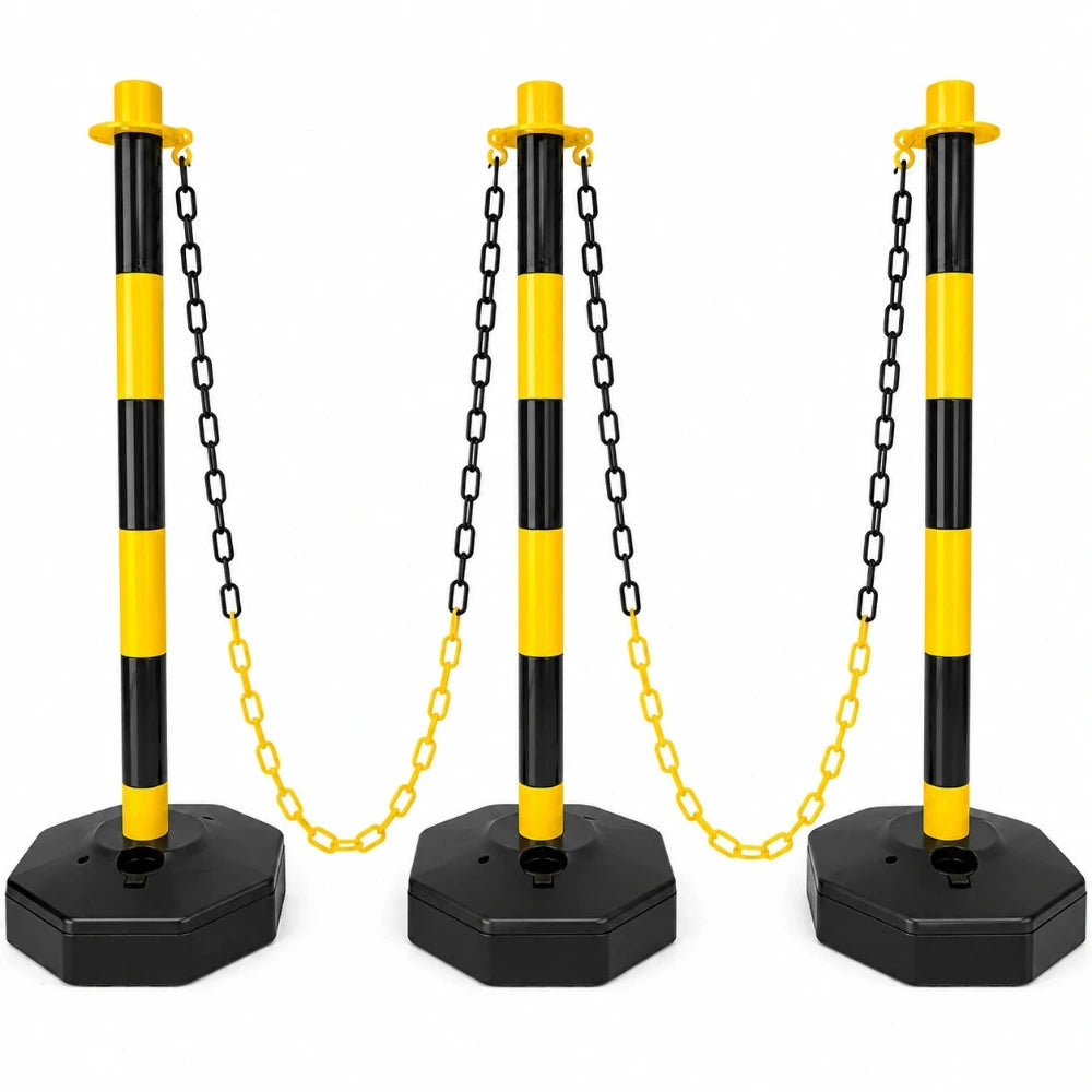 set of 3 safety delineator