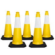 Set of 5 pcs Safety Cone 