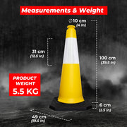 road cone with 5.5kg base 