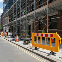 safety barrier on road 