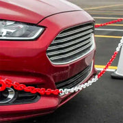 25Meter Red & White Plastic Chain Barrier