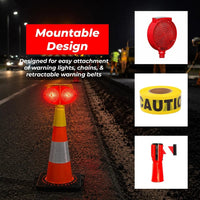 traffic cone with top uses 