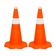 52CM Reflective Orange Traffic Cone | Full-Soft PVC Safety Cone