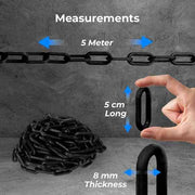 5Meter Plastic Chain Barrier