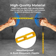5Meter Plastic Chain Barrier