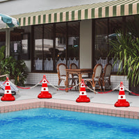 62cm red traffic cone for safety warning