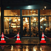 62cm red safety traffic cone