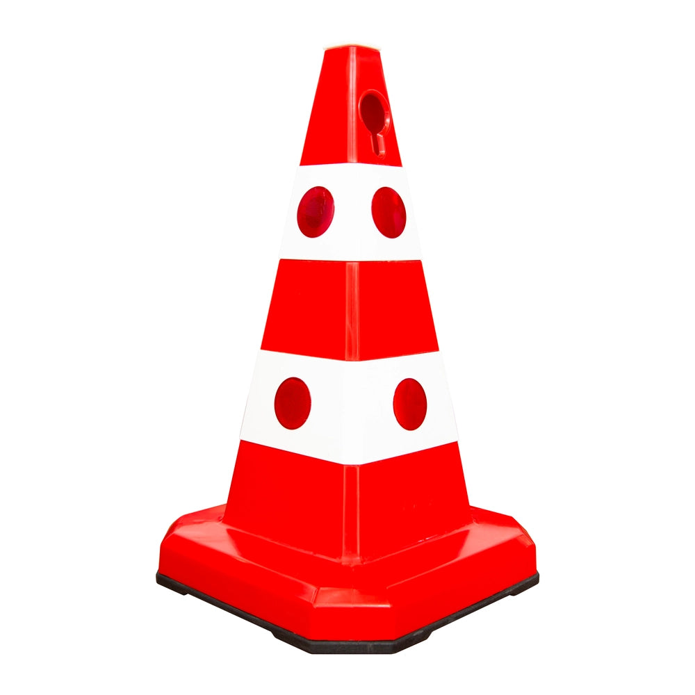 High quality 62cm red traffic cone 