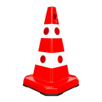 High quality 62cm red traffic cone 