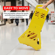 easy to move barrier 