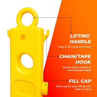safety barrier feature 