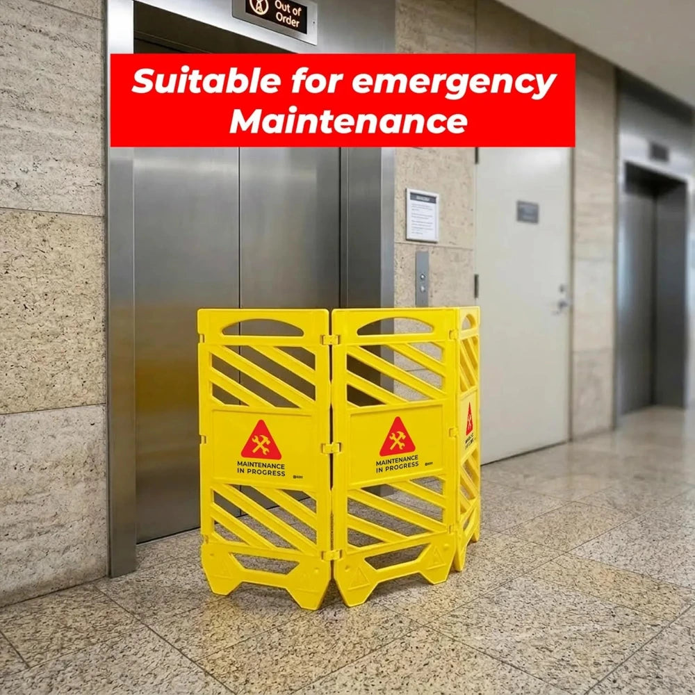 yellow barrier 