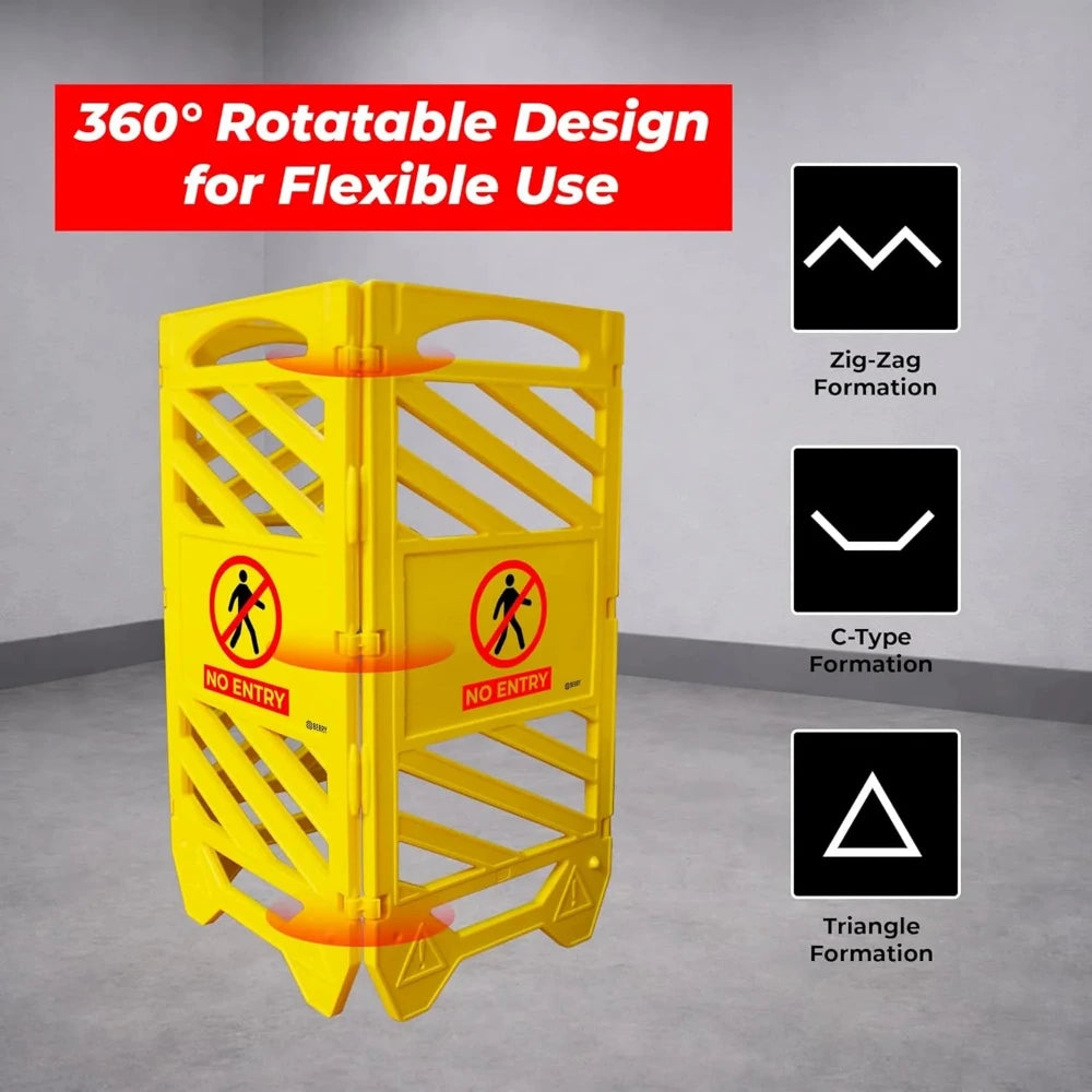 flexible design safety barrier 