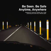 night visibility bollard