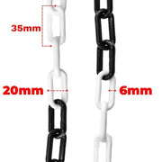 Plastic Barrier Chain 25Meter x 6MM