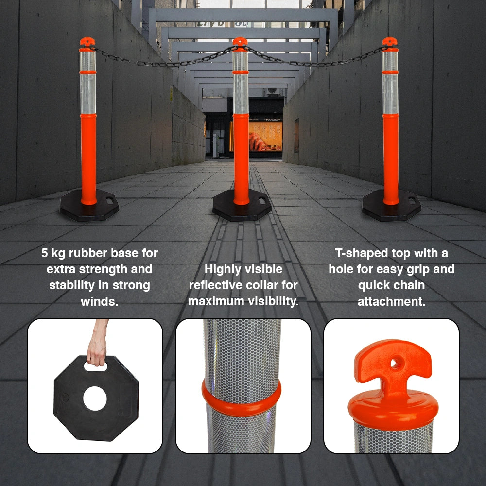outside uses of delineator post