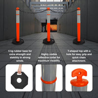 outside uses of delineator post