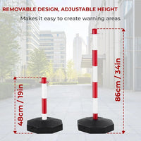 safety delineator detail