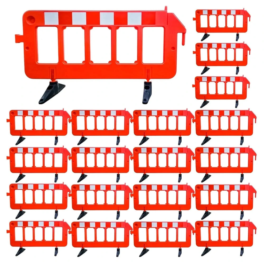 20 set of barrier and warning barrier 