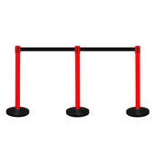 set of 3 queue barrier 