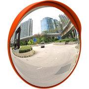 outdoor wide angle safety convex mirror for security and visibility