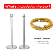 2 post with queue barrier 