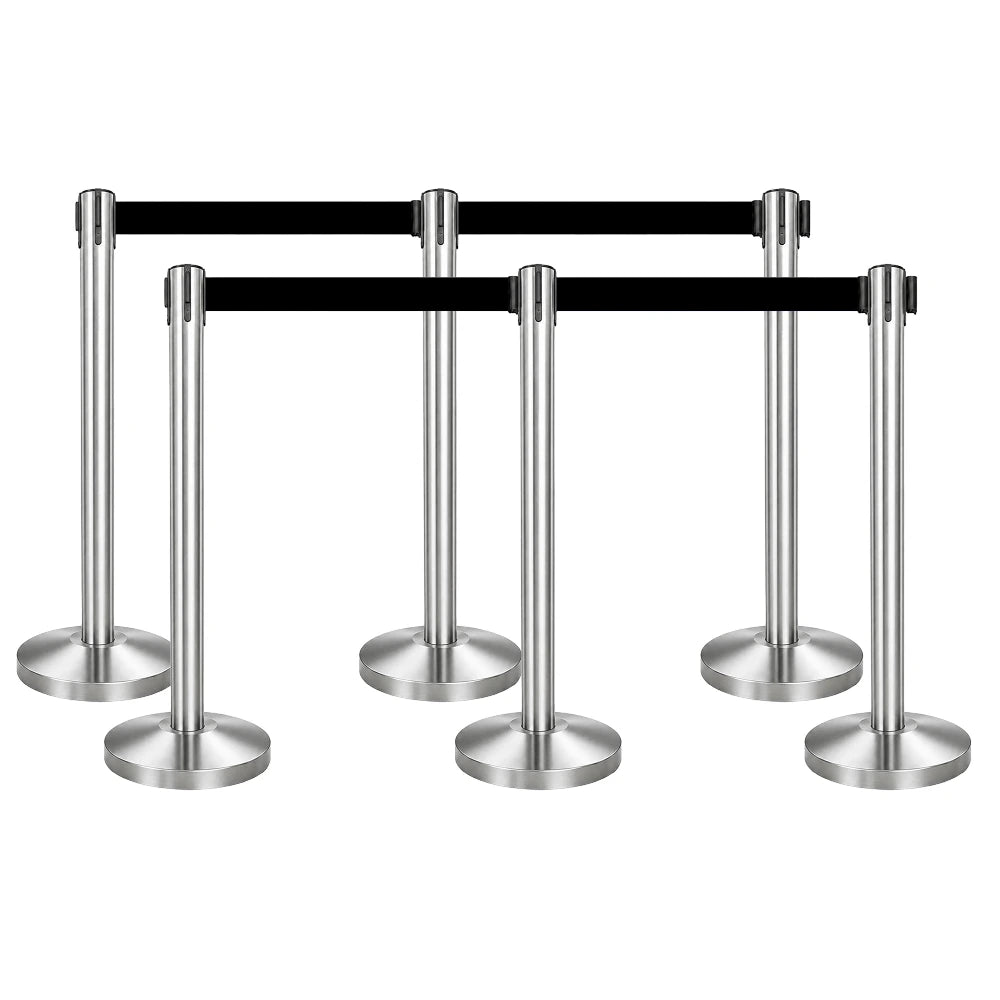 set of 6 queue barrier 
