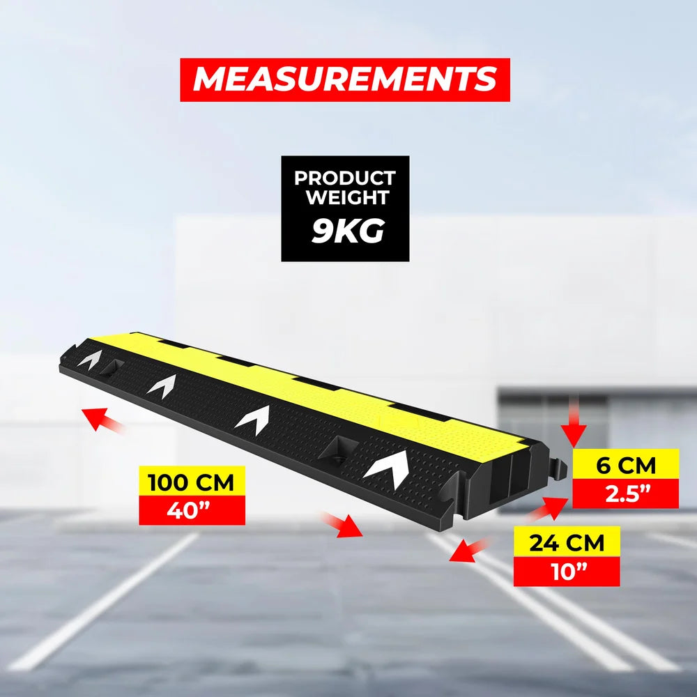 weatherproof PVC cable protector for indoor and outdoor use